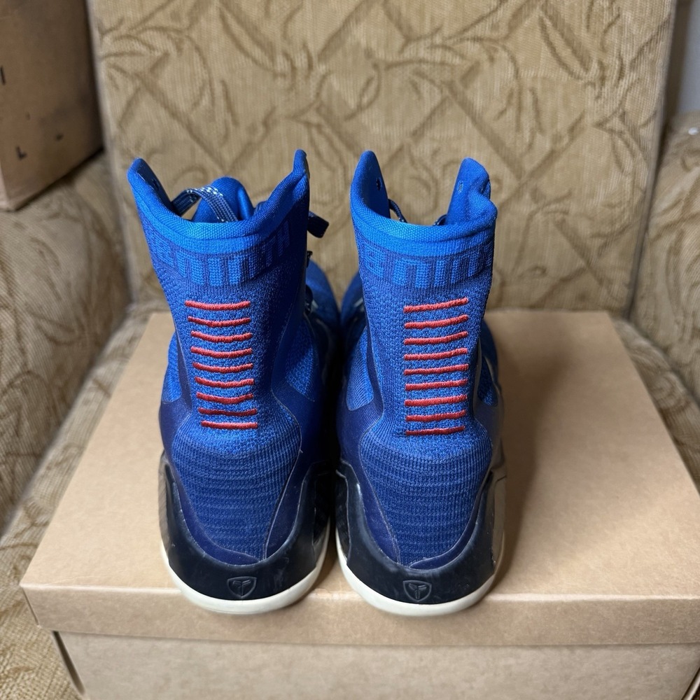 Nike Kobe 9 Elite Brave Blue (2014) 630847-404 Men's Size 11 Pre-Owned No Box - Picture 6 of 8